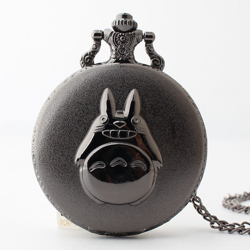 Black Totoro Pocket Watch