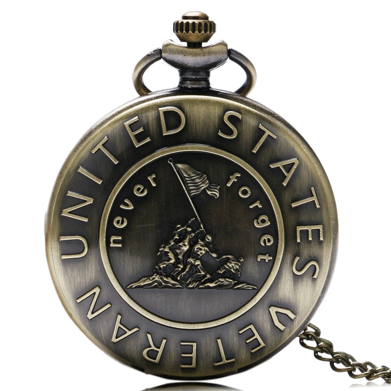 "United States Veteran" Pocket Watch