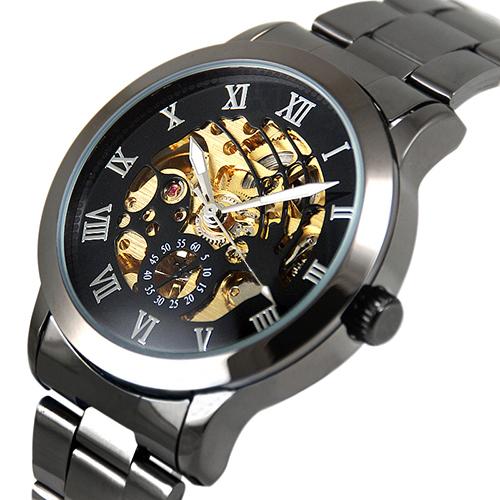 Wrist men mechanical watch