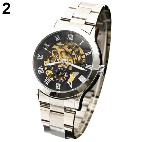 Wrist men mechanical watch