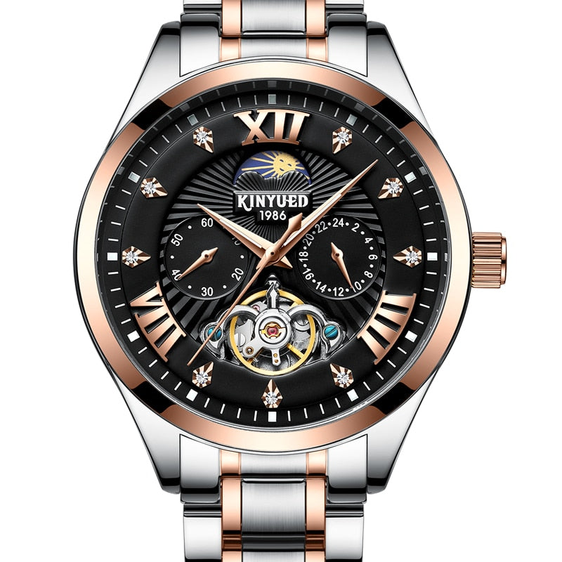 KINYUED New Automatic Military Watch Men