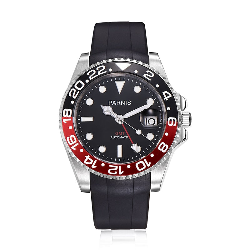 Casual 40mm Parnis Automatic Men's Watch